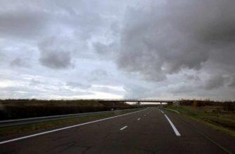 Дорога, мост, разметка