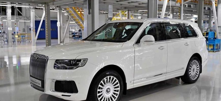 2023 Aurus Komendant на заводе в Елабуге