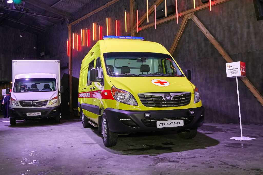 Cкорая помощь Sollers Atlant, промтоварный фургон Sollers Atlant