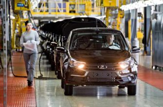 Производство автомобилей Lada Granta на Волжском автозаводе