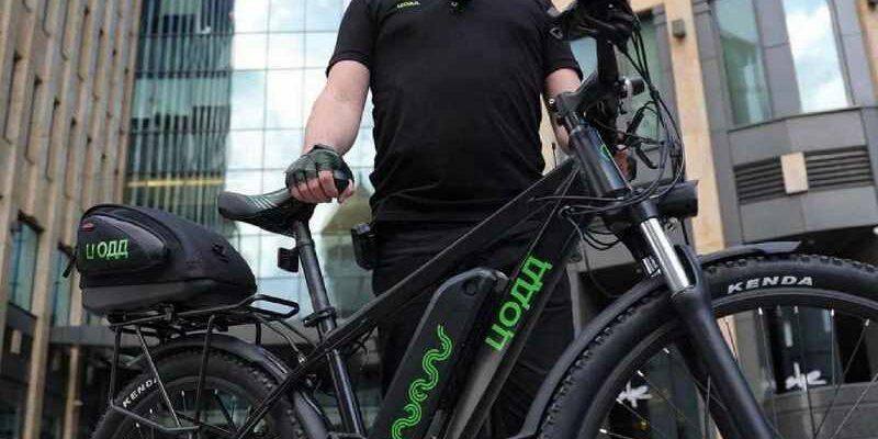 Велопатруль ЦОДД в Москве