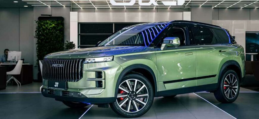 Jaecoo J7 в дилерском центре "Автополе", Санкт-Петербург