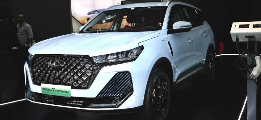 2024 Chery Tiggo 8 Pro Max Hybrid на Женевском автосалоне (GIMS-2023) в Катаре