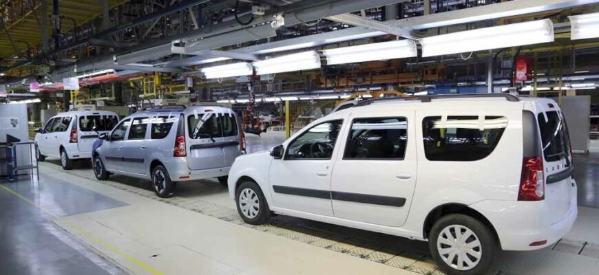 Старт производства электромобиля Lada e-Largus на заводе "Лада Ижевск"