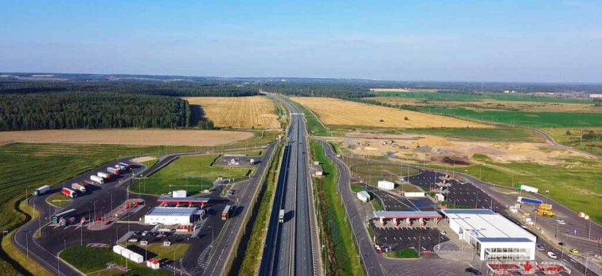 Многофункциональная зона отдыха на автотрассе М-12 "Востоке"