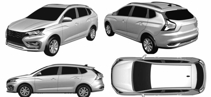 Lada Iskra универсал (патентные изображения)