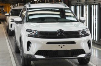 Производство Citroen C5 Aircross на заводе ПСМА Рус, март 2024