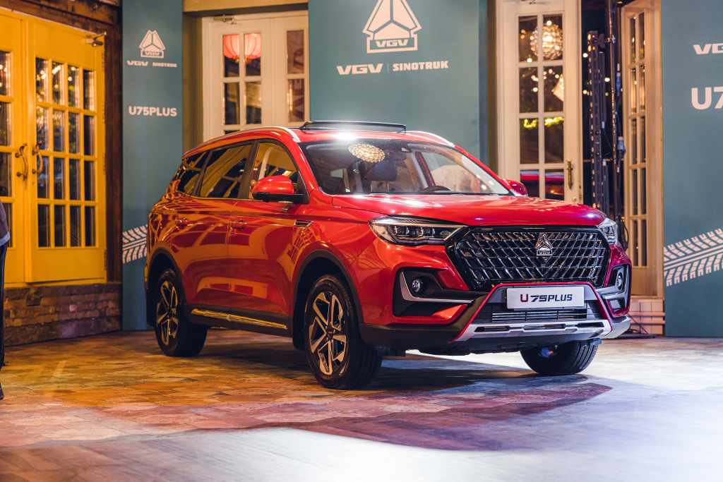 2024 VGV U75PLUS на презентации в России