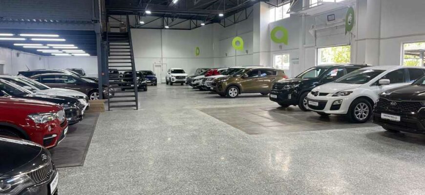 Автосалон по продаже автомобилей с пробегом
