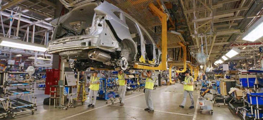 Сборка Haval M6 на бывшем заводе ПСМА рус в Калуге